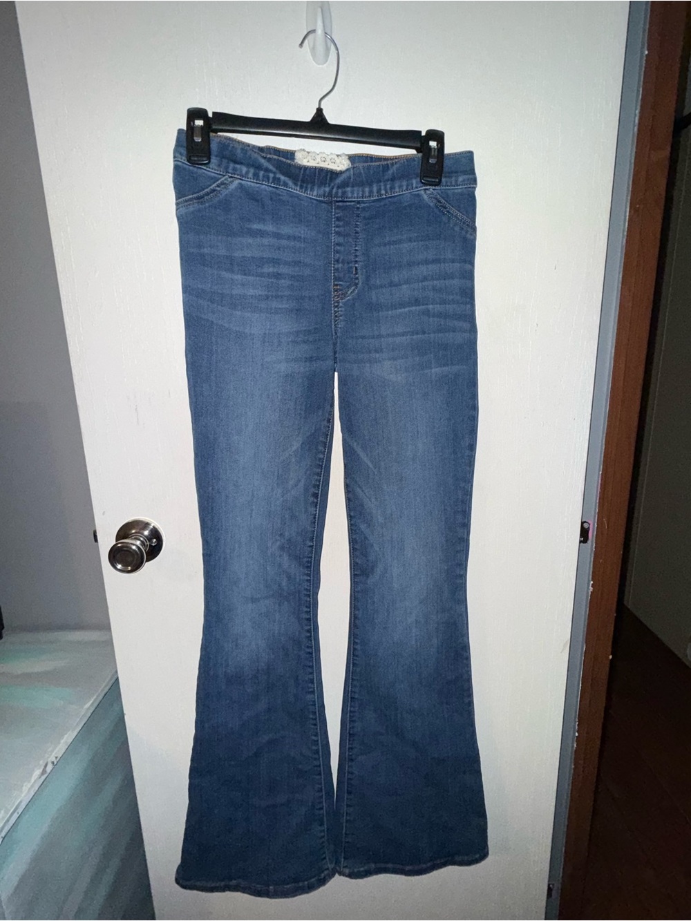 Altar'd State Medium Blue Flare Jeans